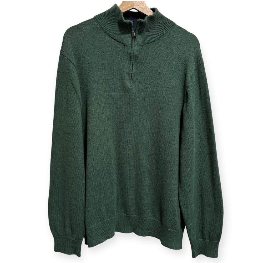 J. Crew Factory 100% Cotton Half Zip Sweater‎ XL